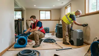 Water damage restoration team serving Rockford, IL for fast cleanup and repair