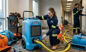 Flood cleanup services in Rockford, IL for water damage restoration homepage widget
